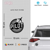 Stylish Aviation Emblem for Vehicles
